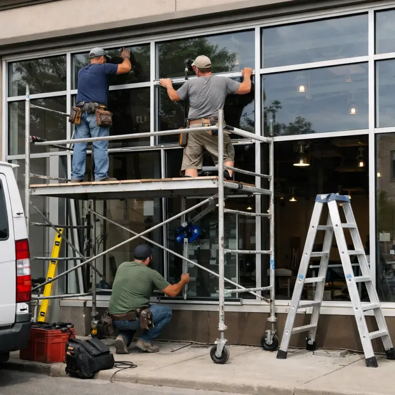 Commercial Window Installation Inman