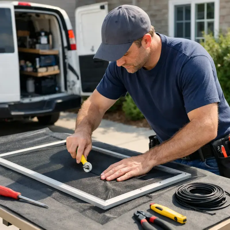Window Screen Repair Inman